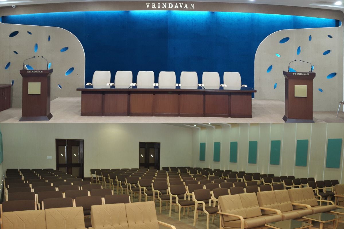 Vrindavan Auditorium and Library: — image 2